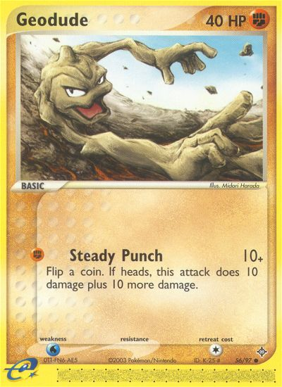 Geodude (56/97) [EX: Dragon] | Game Haven TX