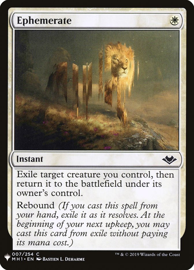 Ephemerate [Mystery Booster] | Game Haven TX