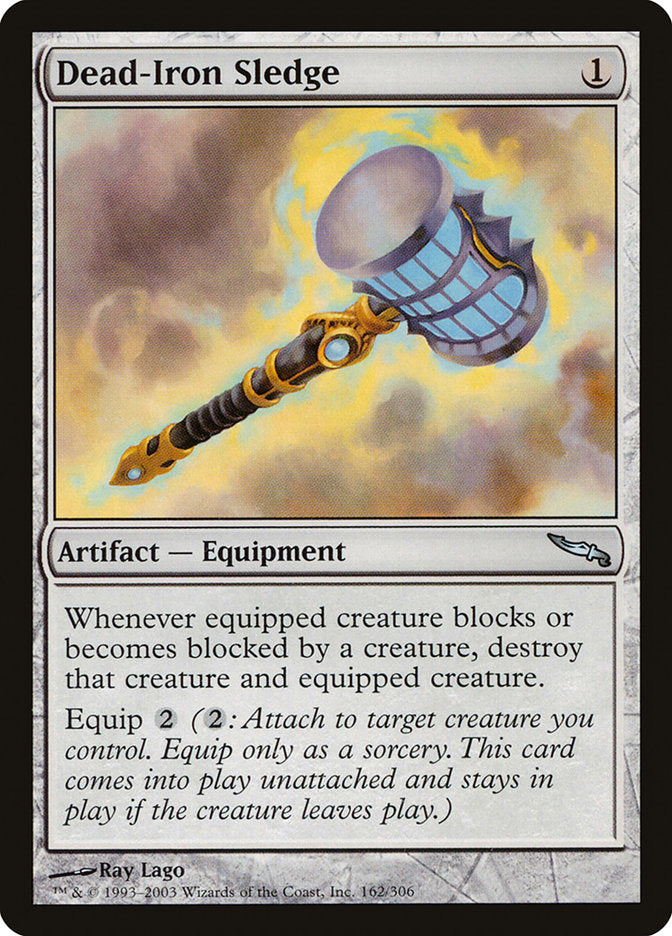 Dead-Iron Sledge [Mirrodin] | Game Haven TX