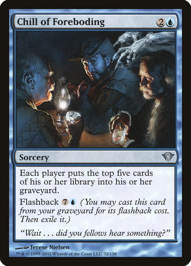Chill of Foreboding [Dark Ascension] | Game Haven TX