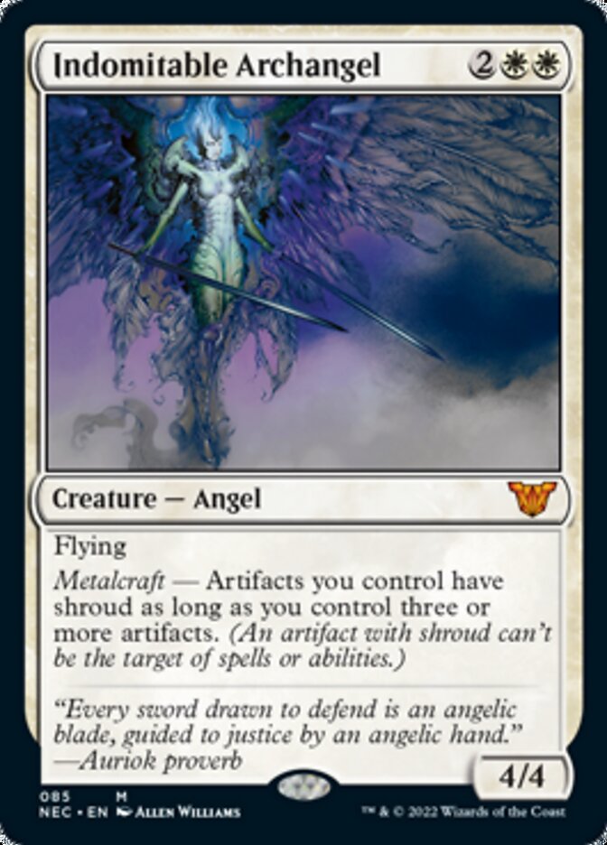 Indomitable Archangel [Kamigawa: Neon Dynasty Commander] | Game Haven TX