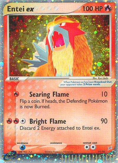 Entei ex (91/95) [EX: Team Magma vs Team Aqua] | Game Haven TX