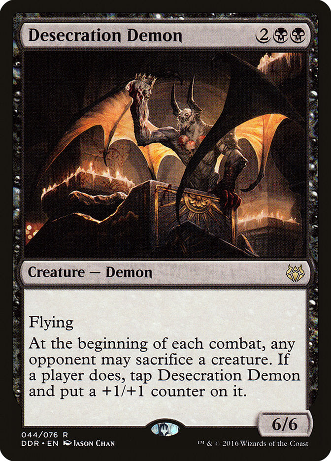 Desecration Demon [Duel Decks: Nissa vs. Ob Nixilis] | Game Haven TX