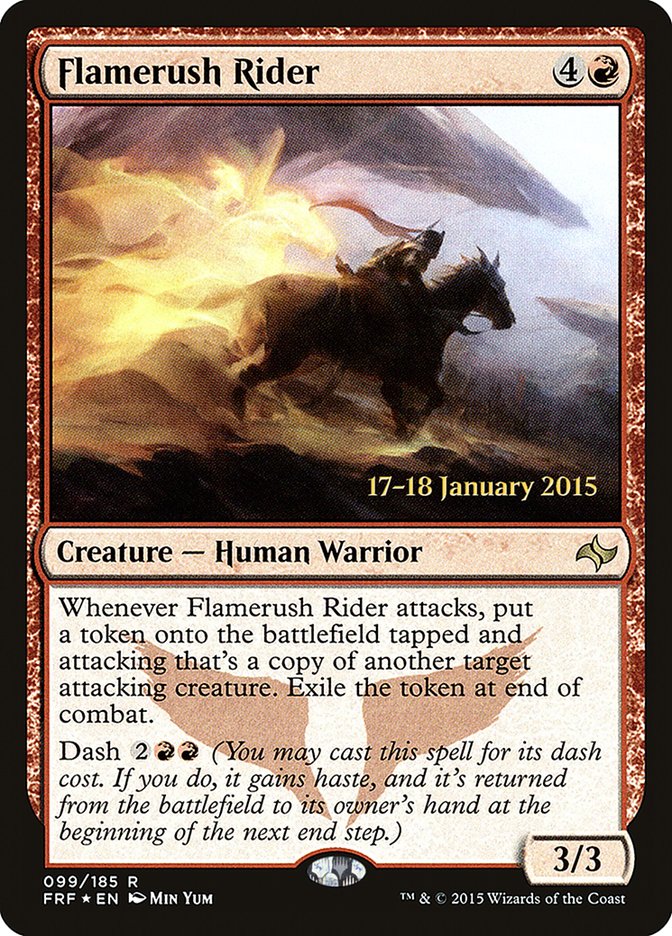 Flamerush Rider [Fate Reforged Promos] | Game Haven TX