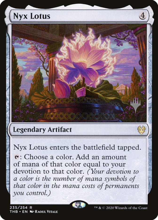 Nyx Lotus (Promo Pack) [Theros Beyond Death Promos] | Game Haven TX