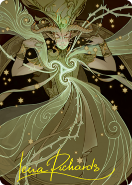 Primal Command Art Card (Gold-Stamped Signature) [Strixhaven: School of Mages Art Series] | Game Haven TX