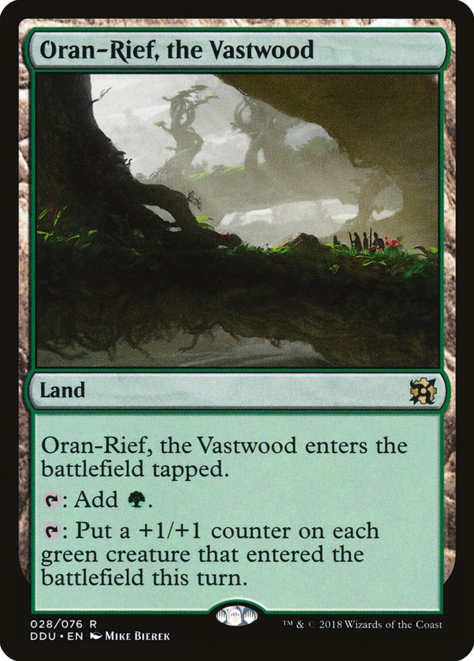 Oran-Rief, the Vastwood [Duel Decks: Elves vs. Inventors] | Game Haven TX