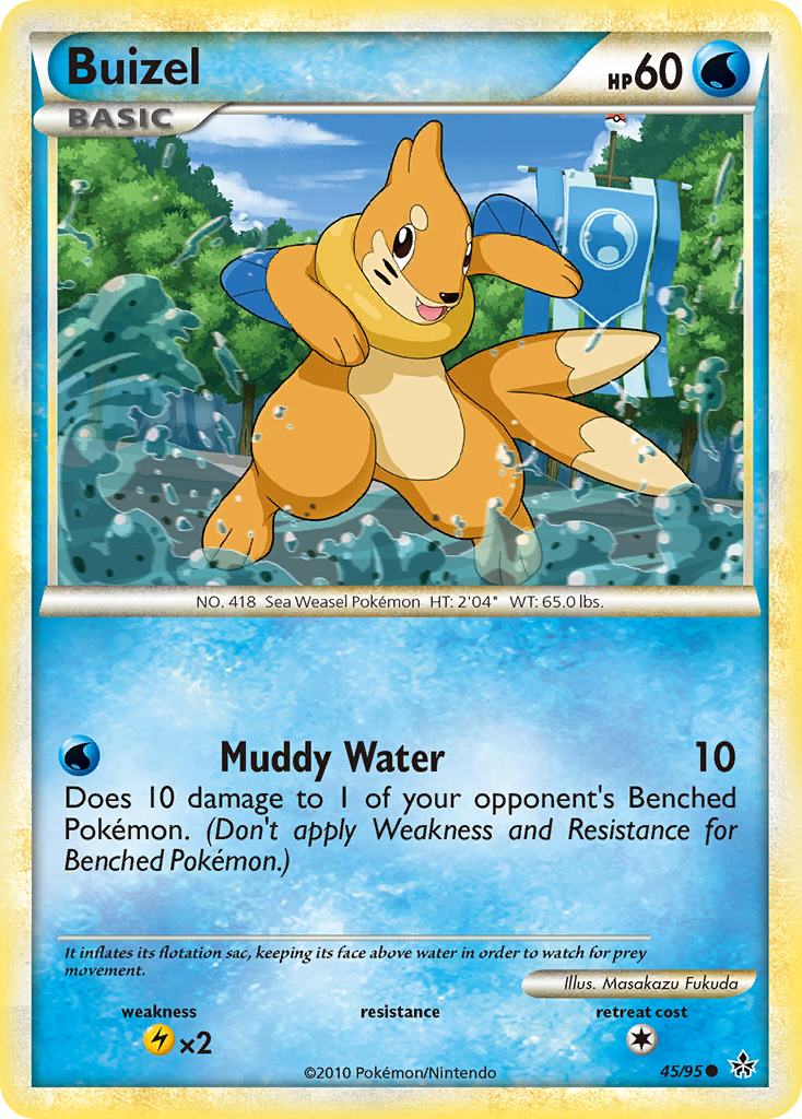 Buizel (45/95) [HeartGold & SoulSilver: Unleashed] | Game Haven TX