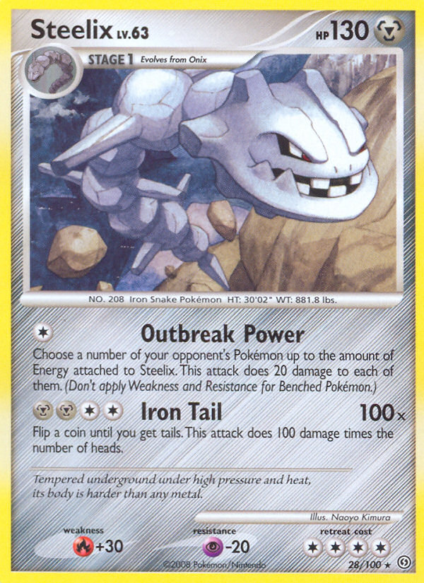 Steelix (28/100) [Diamond & Pearl: Stormfront] | Game Haven TX