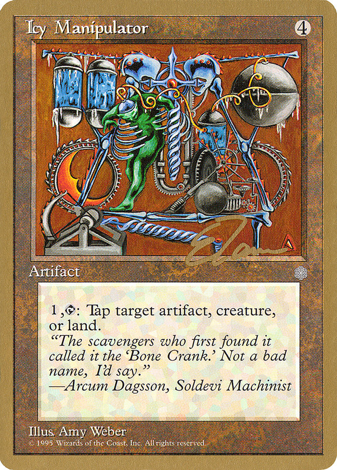 Icy Manipulator (Eric Tam) [Pro Tour Collector Set] | Game Haven TX
