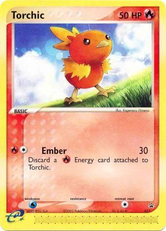 Torchic (017) (Non-Holo) [Nintendo: Black Star Promos] | Game Haven TX