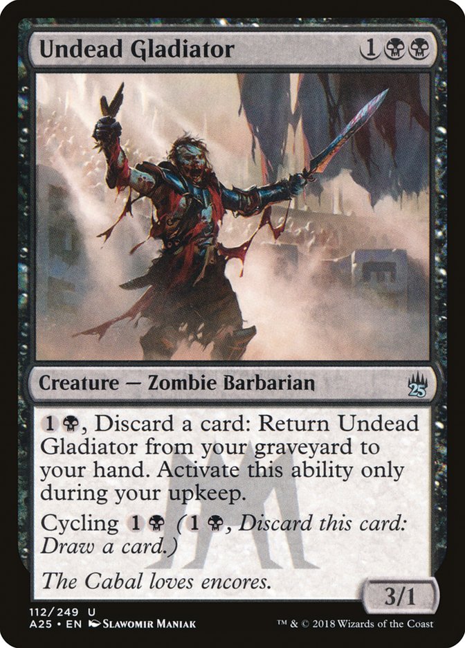 Undead Gladiator [Masters 25] | Game Haven TX