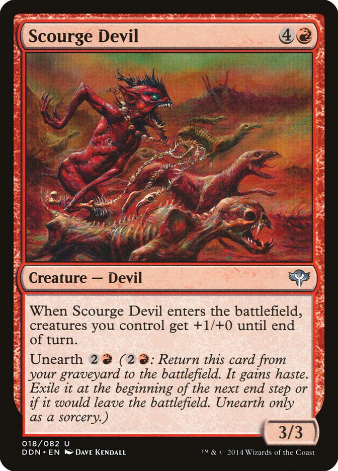 Scourge Devil [Duel Decks: Speed vs. Cunning] | Game Haven TX
