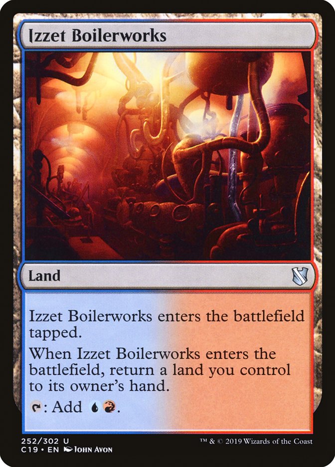 Izzet Boilerworks [Commander 2019] | Game Haven TX