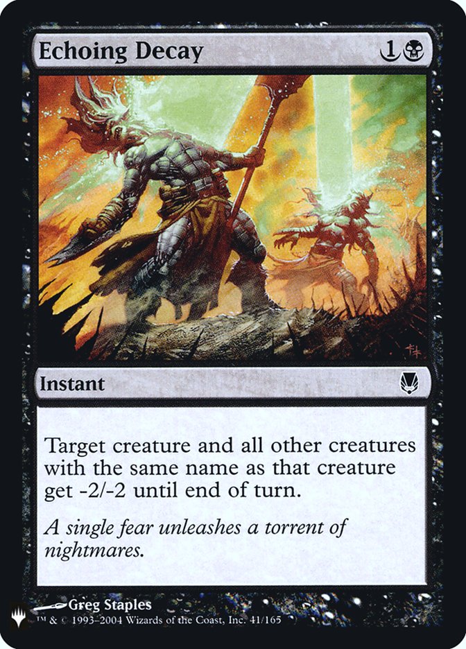 Echoing Decay [Mystery Booster] | Game Haven TX