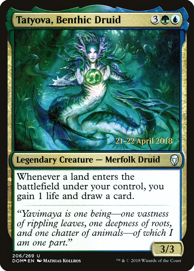 Tatyova, Benthic Druid [Dominaria Promos] | Game Haven TX