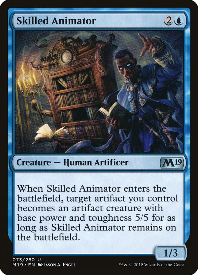 Skilled Animator [Core Set 2019] | Game Haven TX