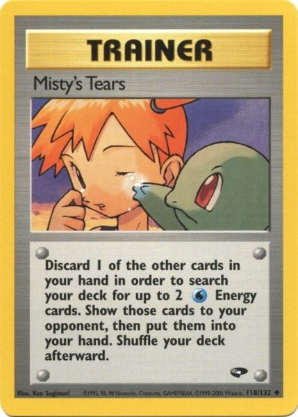 Misty's Tears (118/132) [Gym Challenge Unlimited] | Game Haven TX