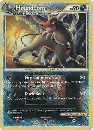 Houndoom (5/90) (League Promo) [HeartGold & SoulSilver: Undaunted] | Game Haven TX