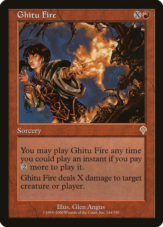 Ghitu Fire [Invasion] | Game Haven TX
