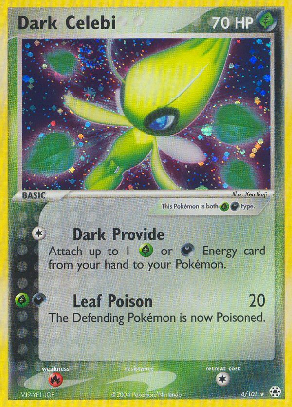 Dark Celebi (4/101) [EX: Hidden Legends] | Game Haven TX