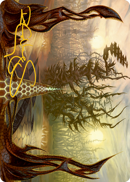 Thornglint Bridge Art Card (Gold-Stamped Signature) [Modern Horizons 2 Art Series] | Game Haven TX
