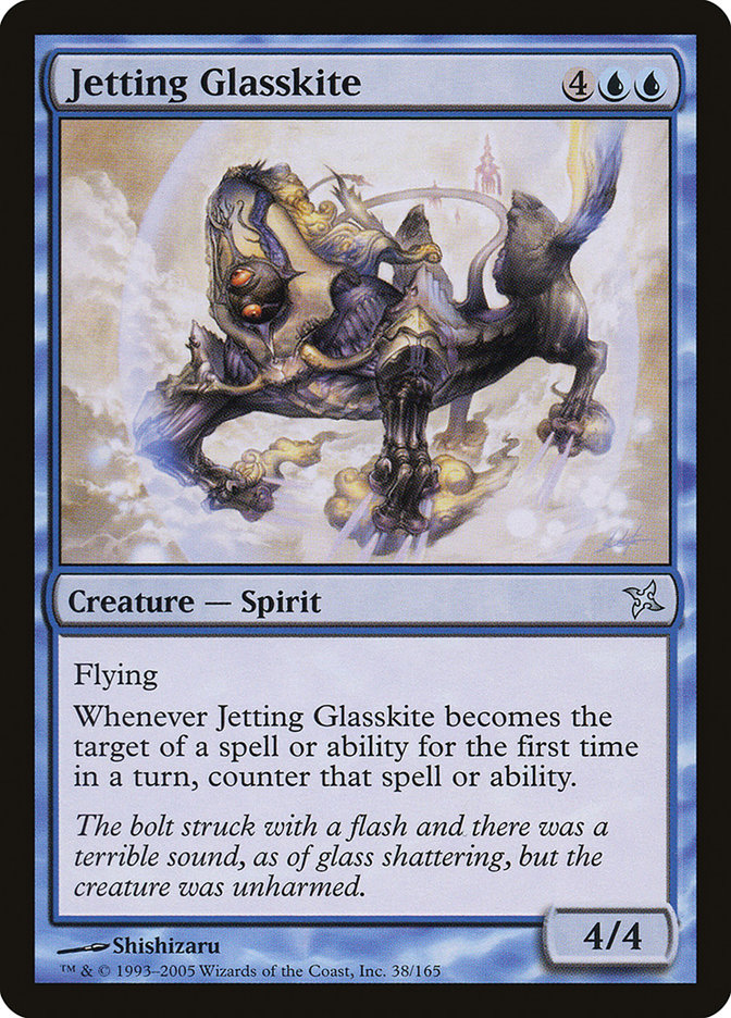 Jetting Glasskite [Betrayers of Kamigawa] | Game Haven TX
