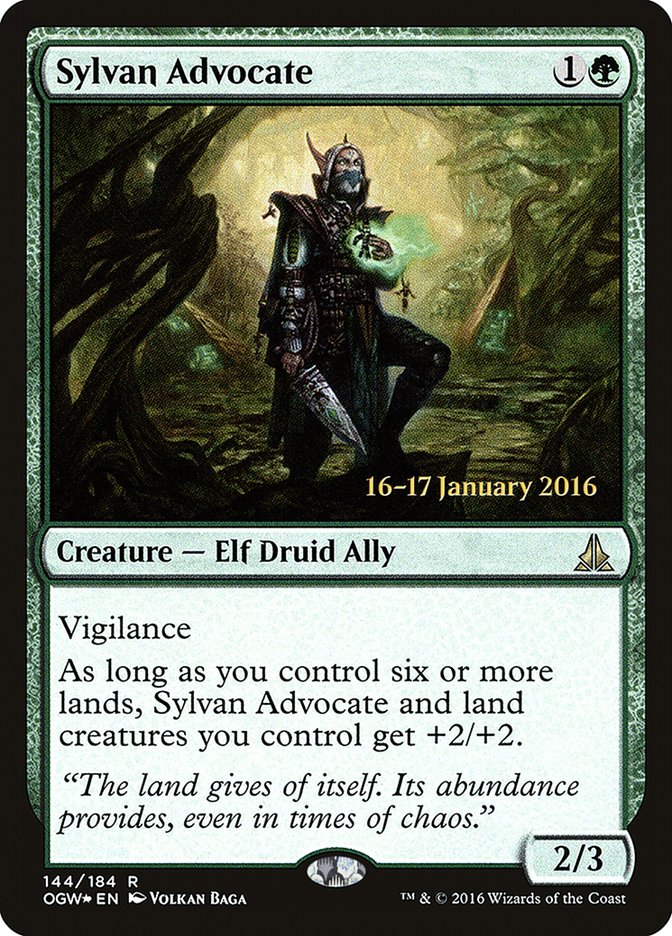 Sylvan Advocate [Oath of the Gatewatch Promos] | Game Haven TX