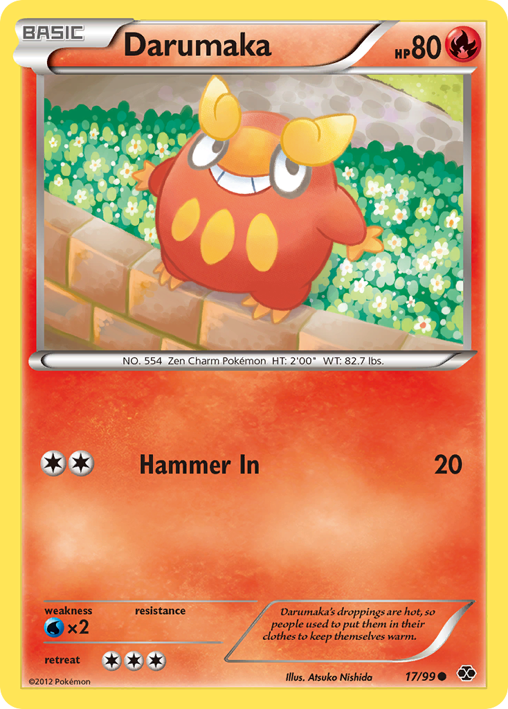 Darumaka (17/99) [Black & White: Next Destinies] | Game Haven TX