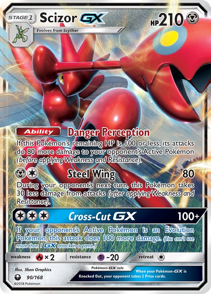 Scizor GX (90/168) [Sun & Moon: Celestial Storm] | Game Haven TX
