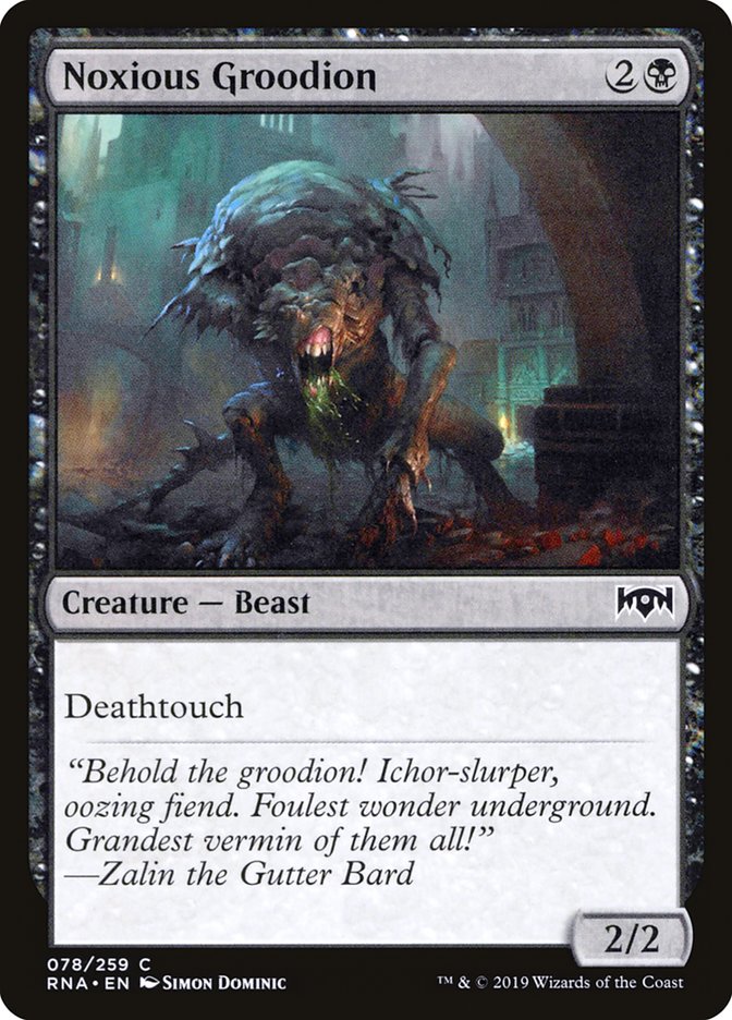 Noxious Groodion [Ravnica Allegiance] | Game Haven TX