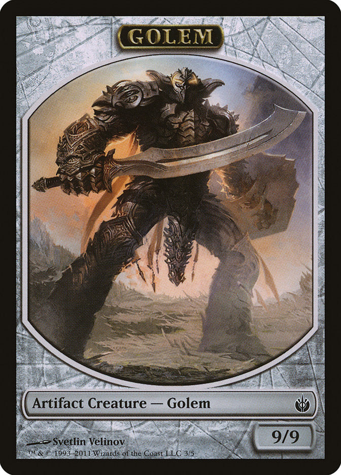 Golem [Mirrodin Besieged Tokens] | Game Haven TX