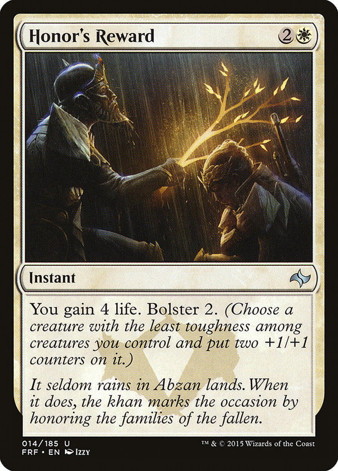 Honor's Reward [Fate Reforged] | Game Haven TX
