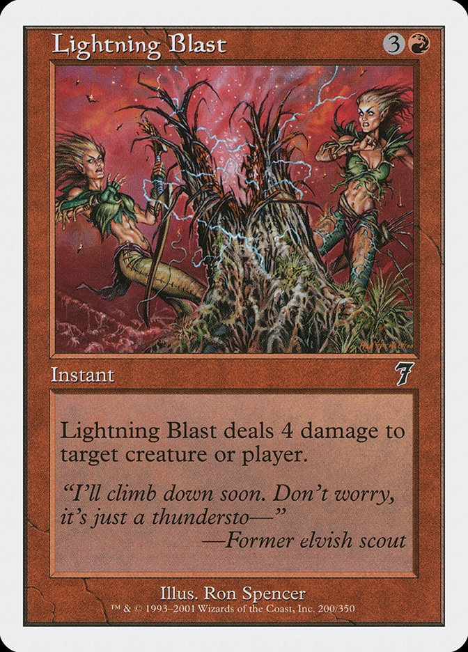 Lightning Blast [Seventh Edition] | Game Haven TX