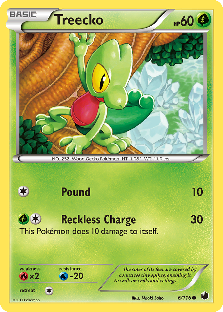 Treecko (6/116) [Black & White: Plasma Freeze] | Game Haven TX