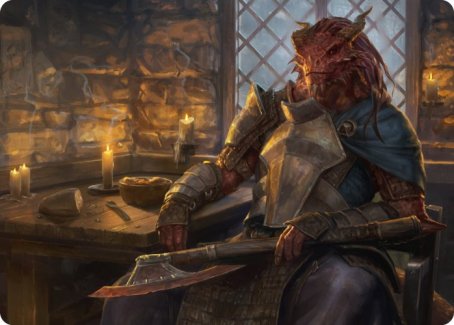 Jaded Sell-Sword Art Card [Dungeons & Dragons: Adventures in the Forgotten Realms Art Series] | Game Haven TX