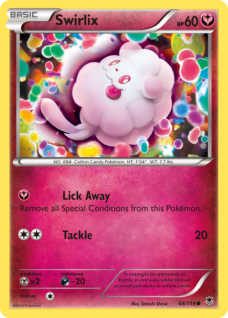 Swirlix (68/119) [XY: Phantom Forces] | Game Haven TX