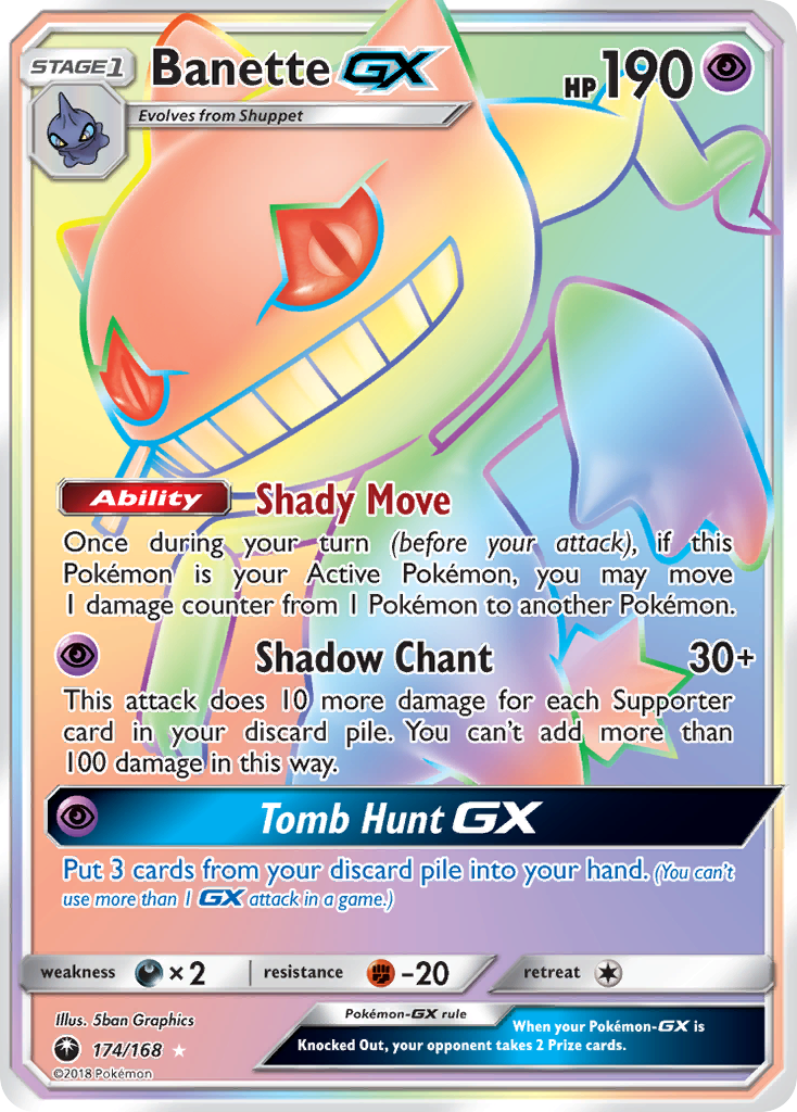 Banette GX (174/168) [Sun & Moon: Celestial Storm] | Game Haven TX