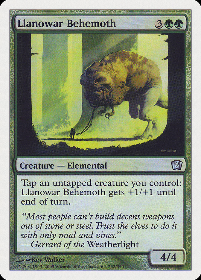 Llanowar Behemoth [Ninth Edition] | Game Haven TX