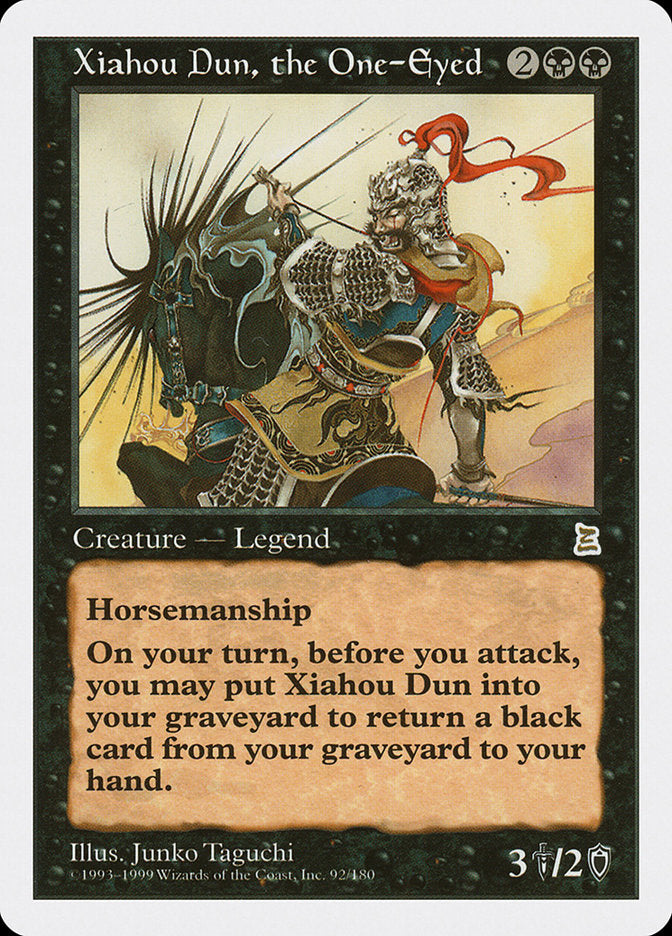 Xiahou Dun, the One-Eyed [Portal Three Kingdoms] | Game Haven TX