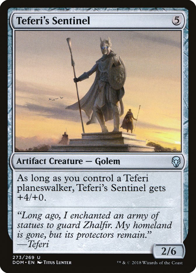 Teferi's Sentinel [Dominaria] | Game Haven TX