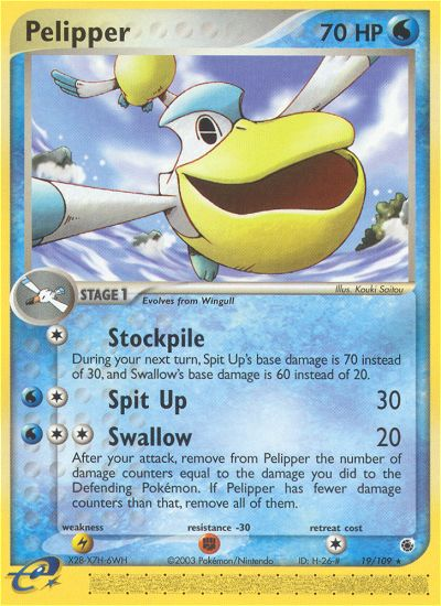 Pelipper (19/109) [EX: Ruby & Sapphire] | Game Haven TX