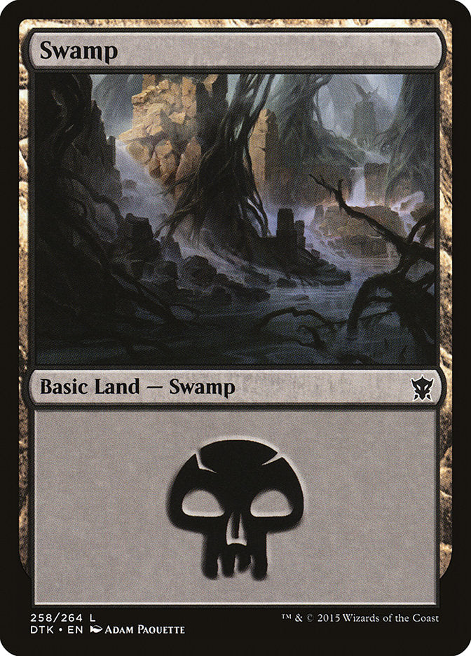 Swamp (258) [Dragons of Tarkir] | Game Haven TX