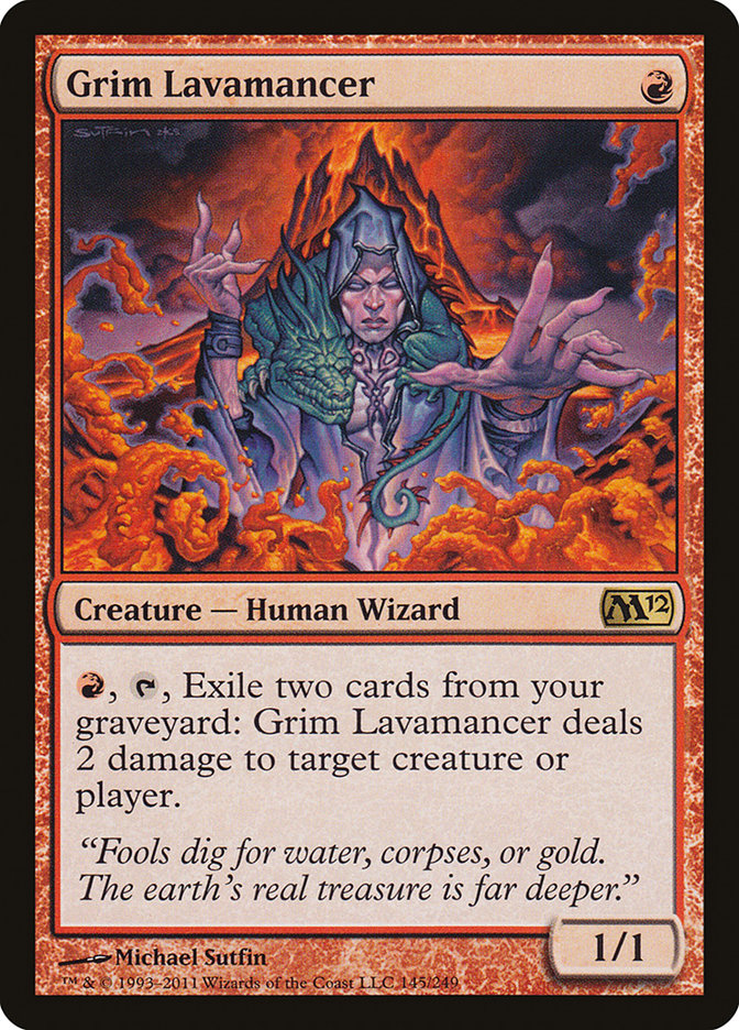 Grim Lavamancer [Magic 2012] | Game Haven TX
