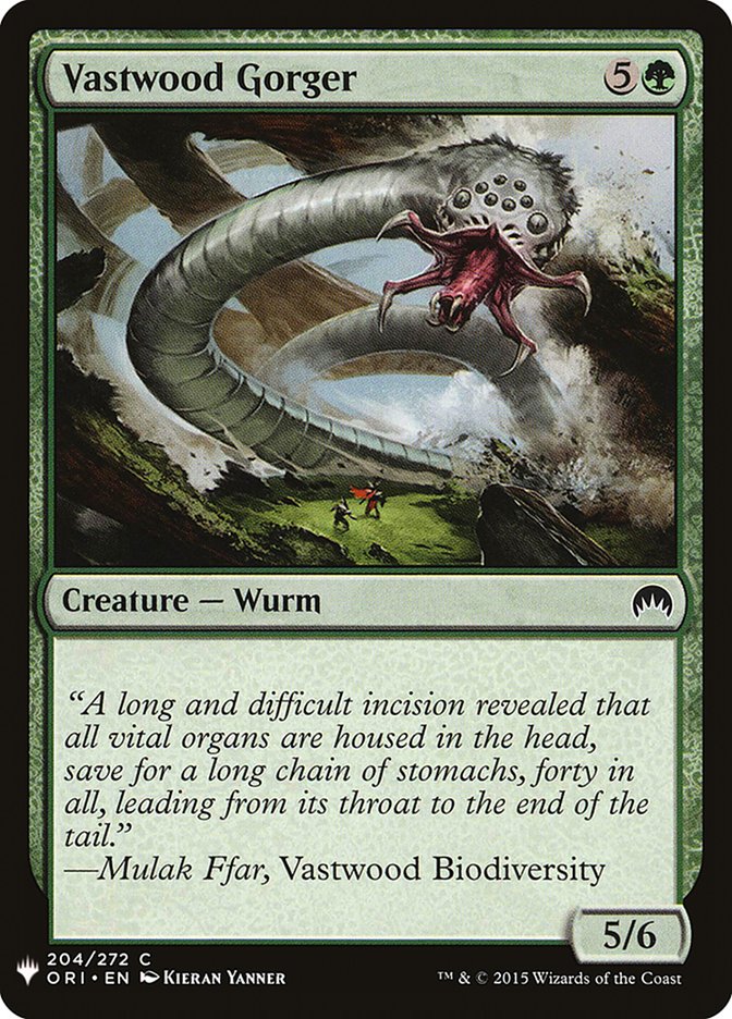 Vastwood Gorger [Mystery Booster] | Game Haven TX