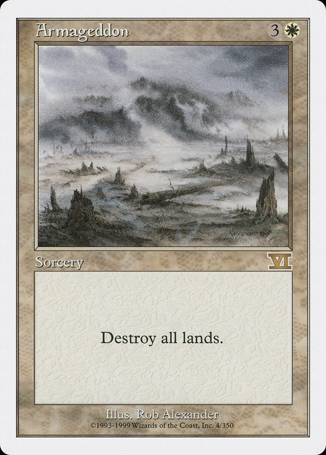 Armageddon [Classic Sixth Edition] | Game Haven TX