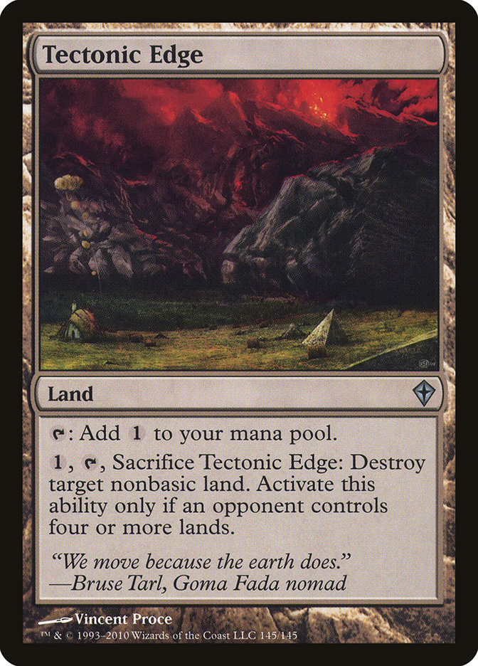 Tectonic Edge [Worldwake] | Game Haven TX