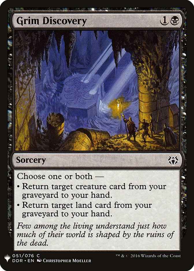 Grim Discovery [Mystery Booster] | Game Haven TX