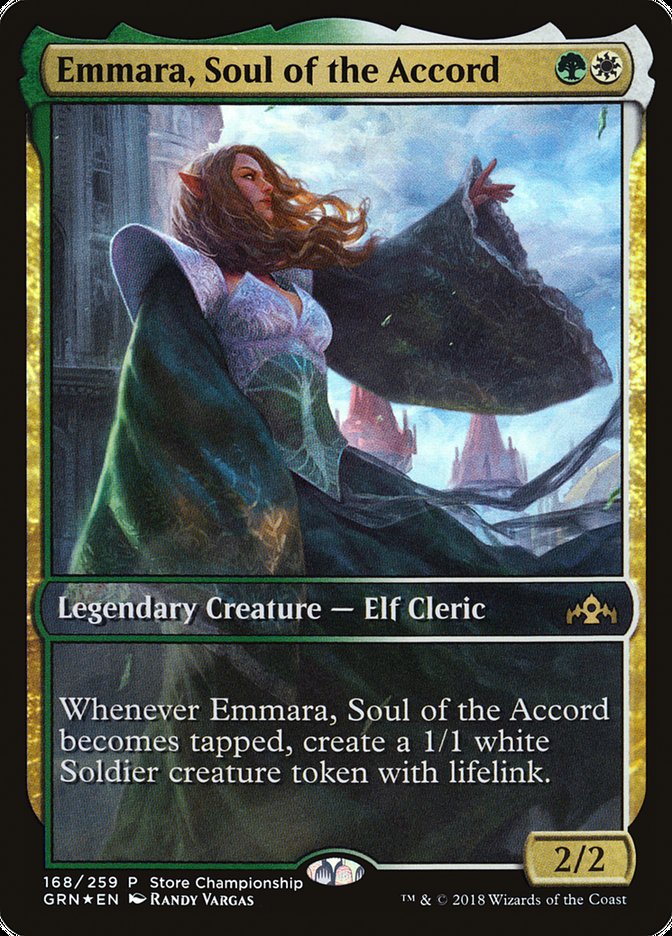 Emmara, Soul of the Accord [Guilds of Ravnica Promos] | Game Haven TX