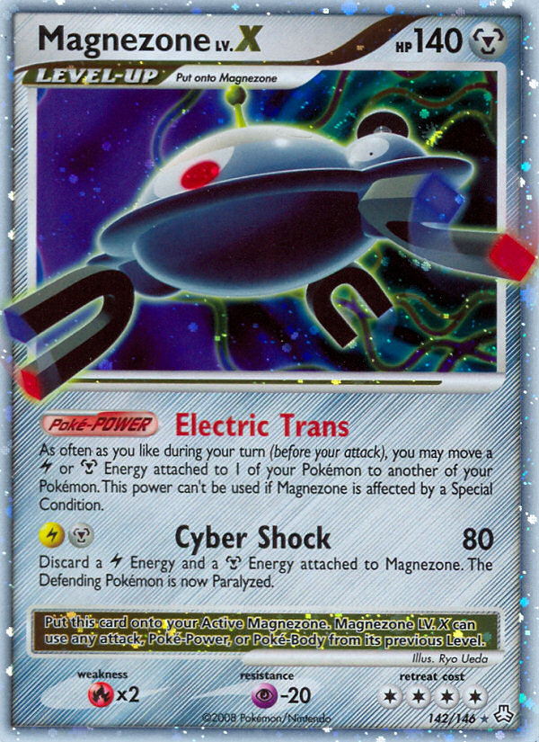 Magnezone LV.X (142/146) [Diamond & Pearl: Legends Awakened] | Game Haven TX